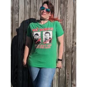 Home Alone "The Wet Bandits" Green S Graphic Tee